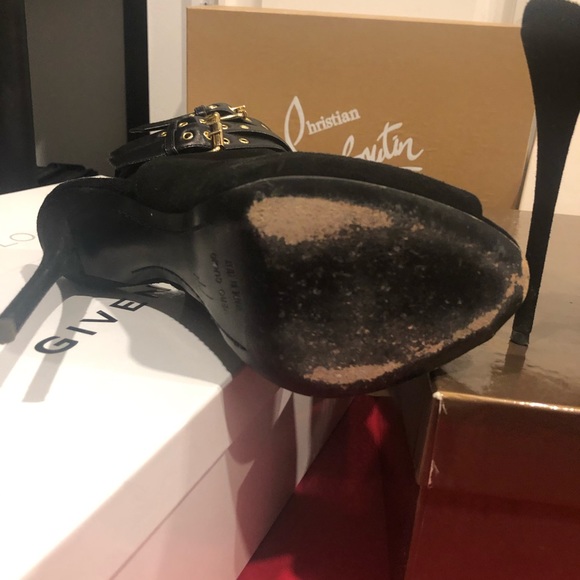 Giuseppe Zanotti suede buckle heels 36 - Picture 5 of 7